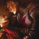 Brienne of Tarth witnesses the death of Renly Baratheon in this illustration from A Clash of Kings.